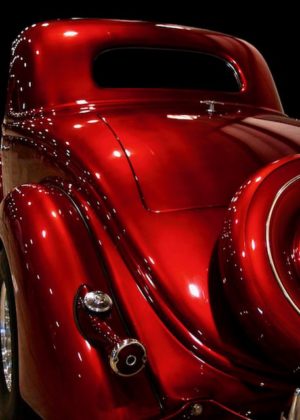 candy apple red car paint