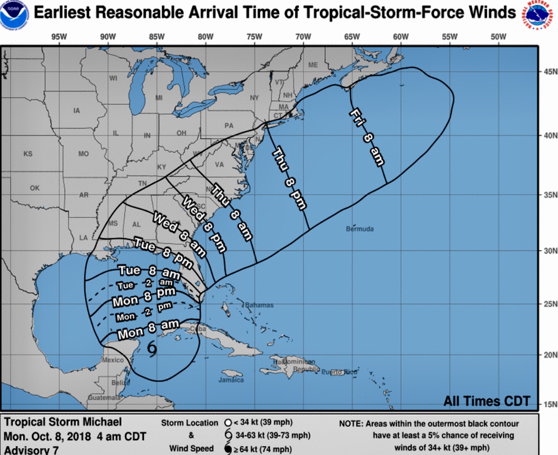 MONDAY MORNING UPDATE ON TS MICHAEL • Navarre Newspaper