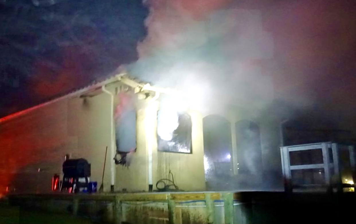 Navarre home damaged in early morning fire. • Navarre Newspaper