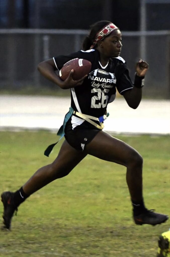 RAIDERS GIRLS FLAG FOOTBALL • Navarre Newspaper