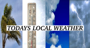 WEATHER REPORT SATURDAY 8-29-26