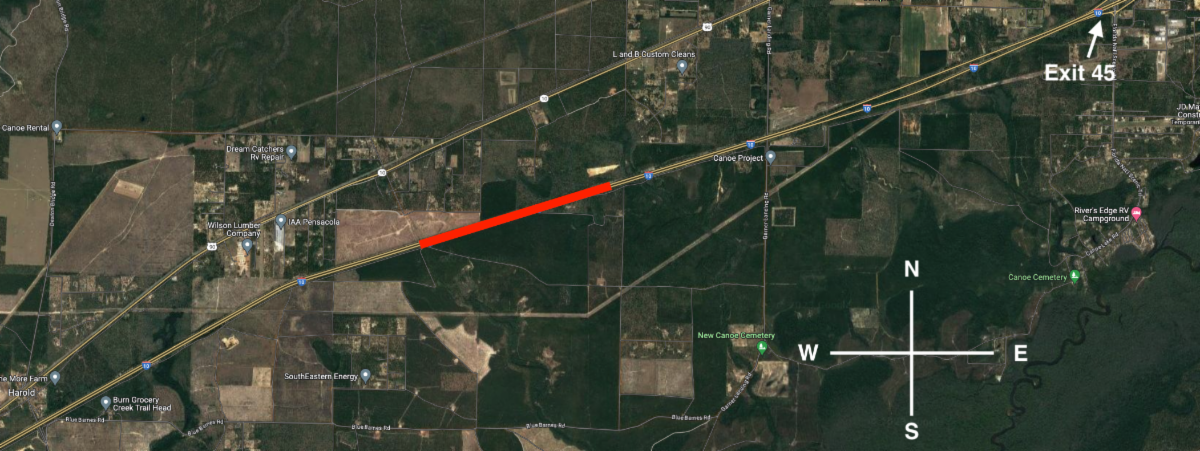 Interstate 10 eastbound at mile marker 40 close • Navarre Newspaper