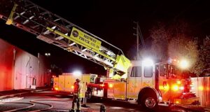 EARLY MORNING FIRE IN GULF BREEZE