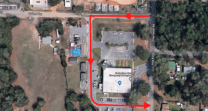 Community drive-through food distribution on Thur., Dec. 21