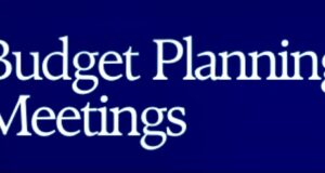 SRC budget planning meetings in February