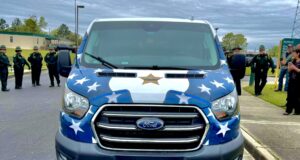 SRSO newly wrapped Honor Guard Van