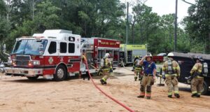 Mary Kitchens Road in Bagdad building under construction fire
