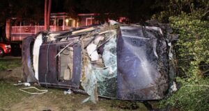 EARLY MORNING ACCIDENT IN NAVARRE
