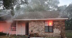 HOUSE FIRE IN GULF BREEZE