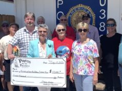 Pirates donate $12,000 to Friends of Santa Rosa Veterans Treatment Court