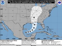 Tropical Depression Nine Advisory